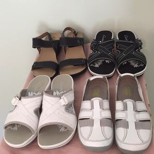 Athletic cushioned Slip-ons and Sandal